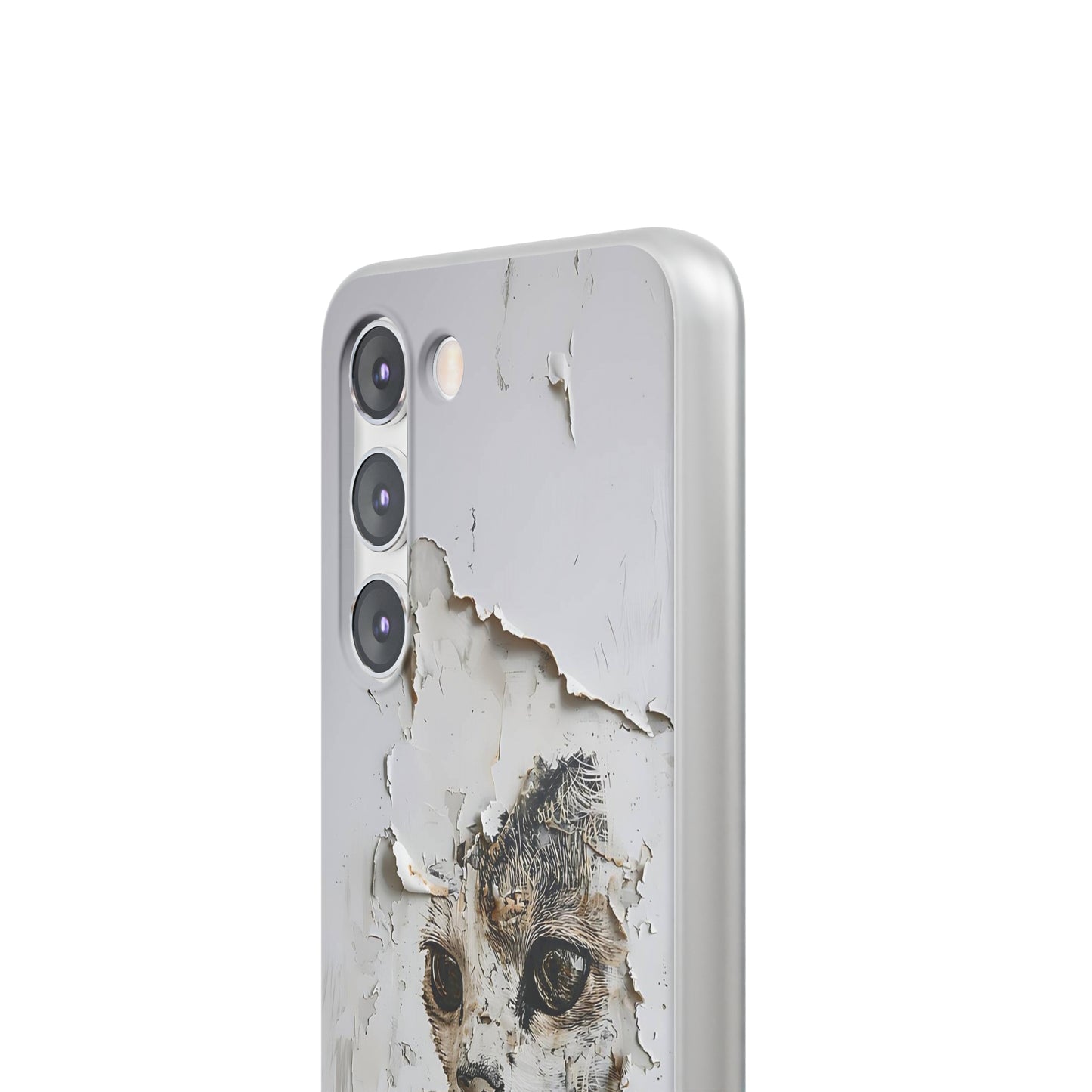 Vhils inspired Cat Phone Case | iPhone / Samsung