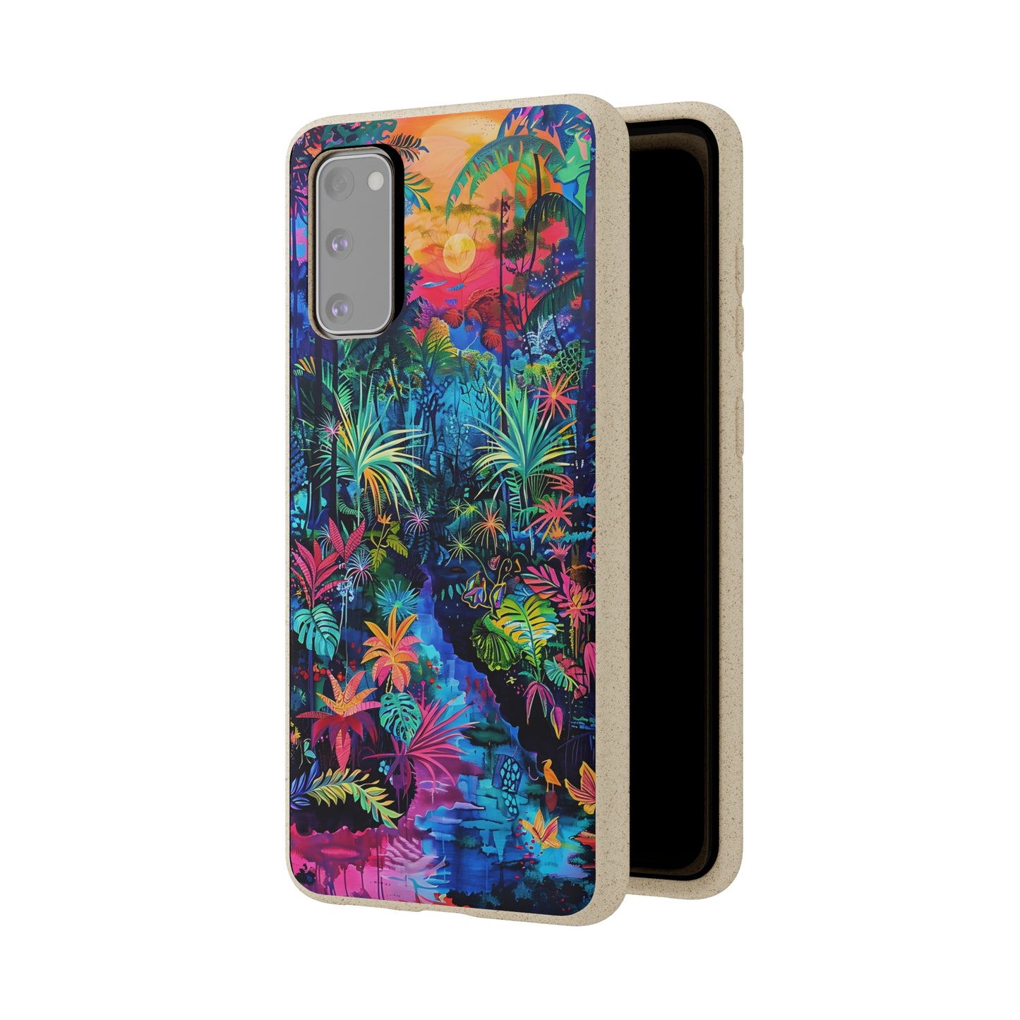 Colourful Rain Forest Biodegradable Phone Case | iPhone / Samsung