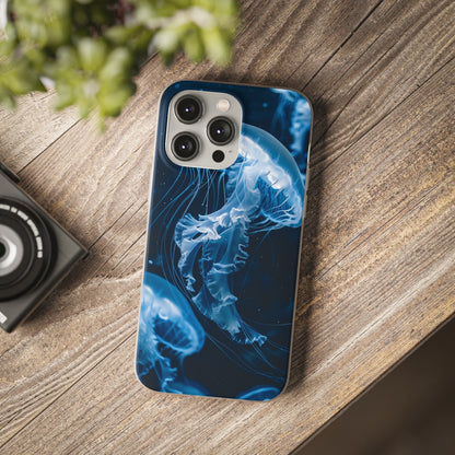 Deep sea Jellyfish Phone Case | iPhone / Samsung | Slimline Case