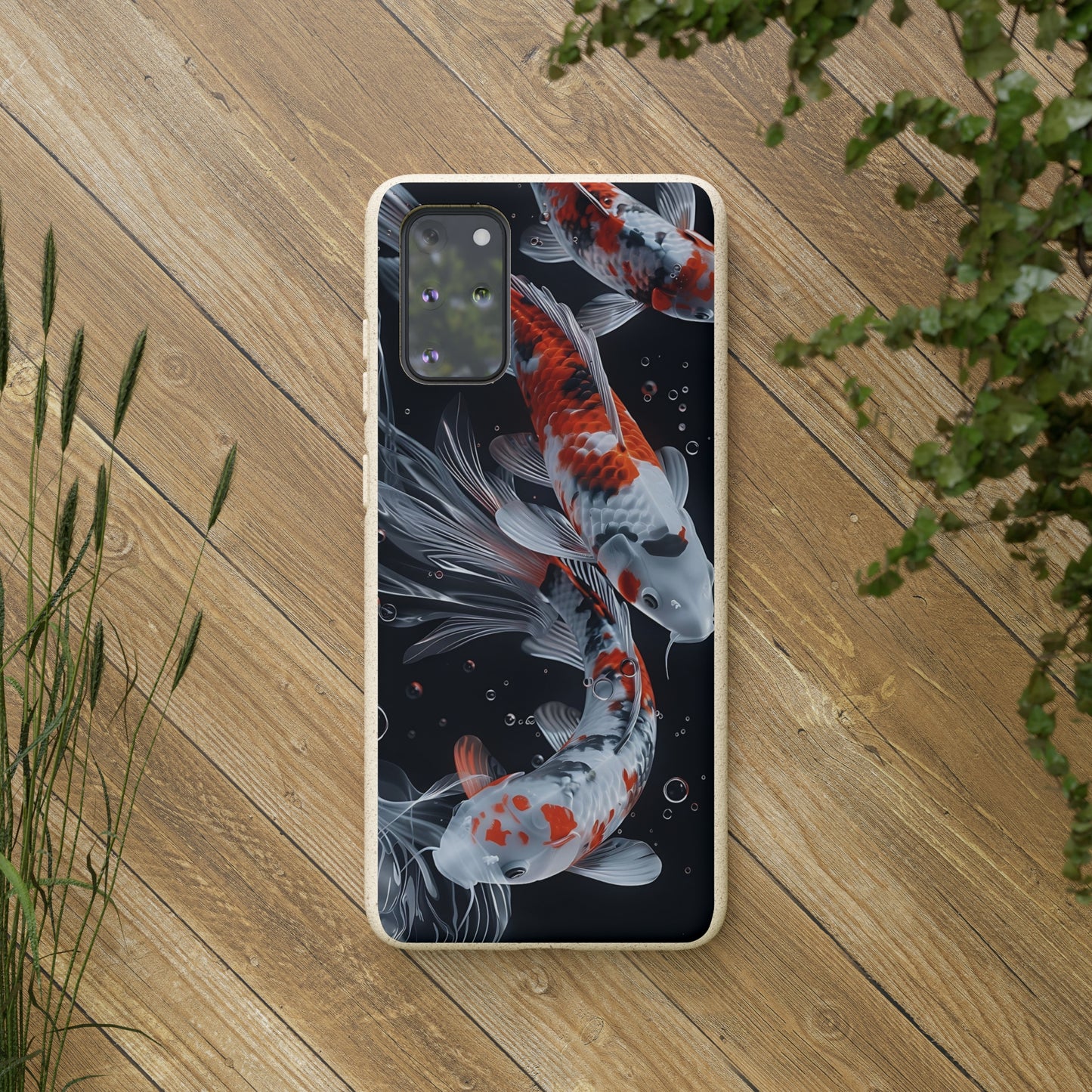 Realistic Koi Fish Biodegradable Phone Case | iPhone / Samsung