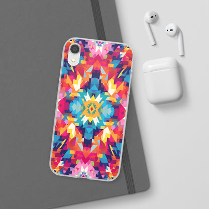 Maya Hayuk  inspired bold, colourful  pattern Phone Case