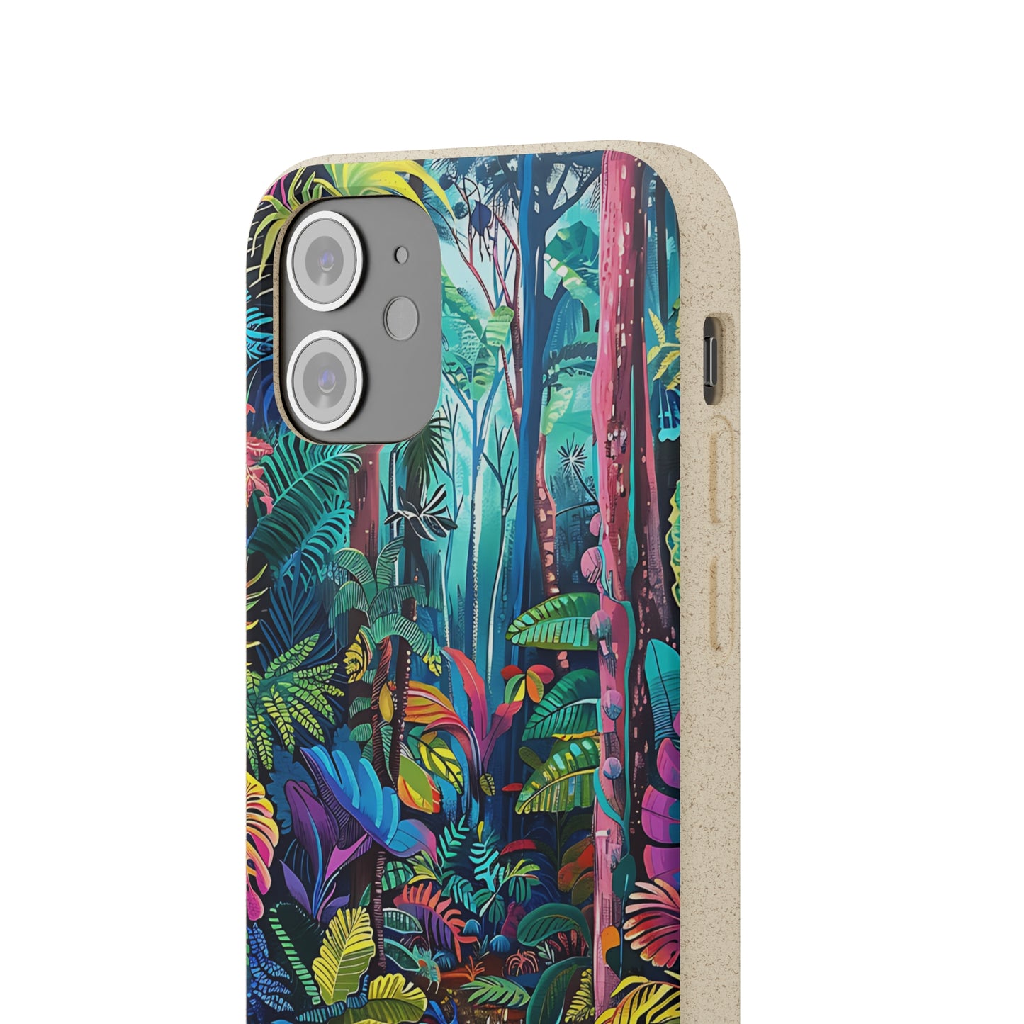 Colourful Rain Forest Biodegradable Phone Case | iPhone / Samsung