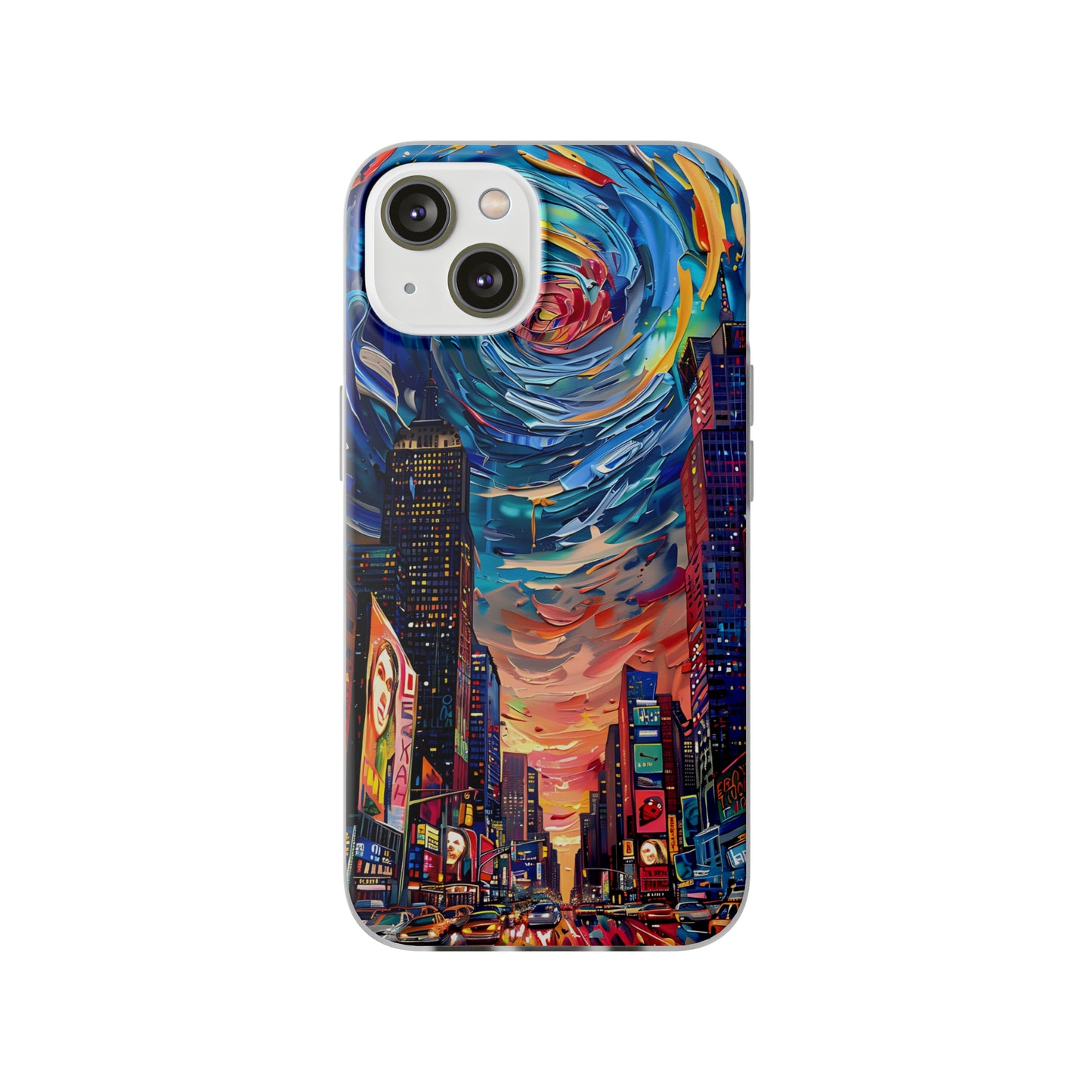 Van Gogh inspired City scene | iPhone/Samsung | Slimline Phone Case