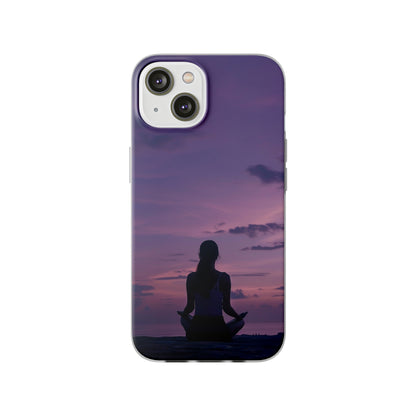 Yoga on the beach Phone Case | iPhone / Samsung