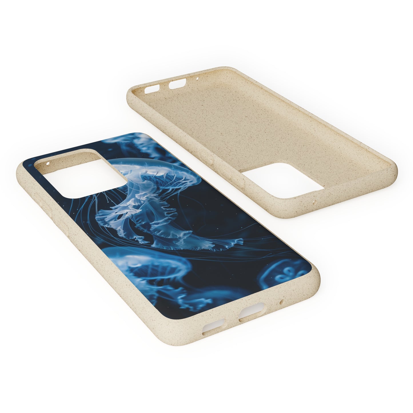 Deep Ocean Jellyfish Biodegradable Phone Case | iPhone / Samsung