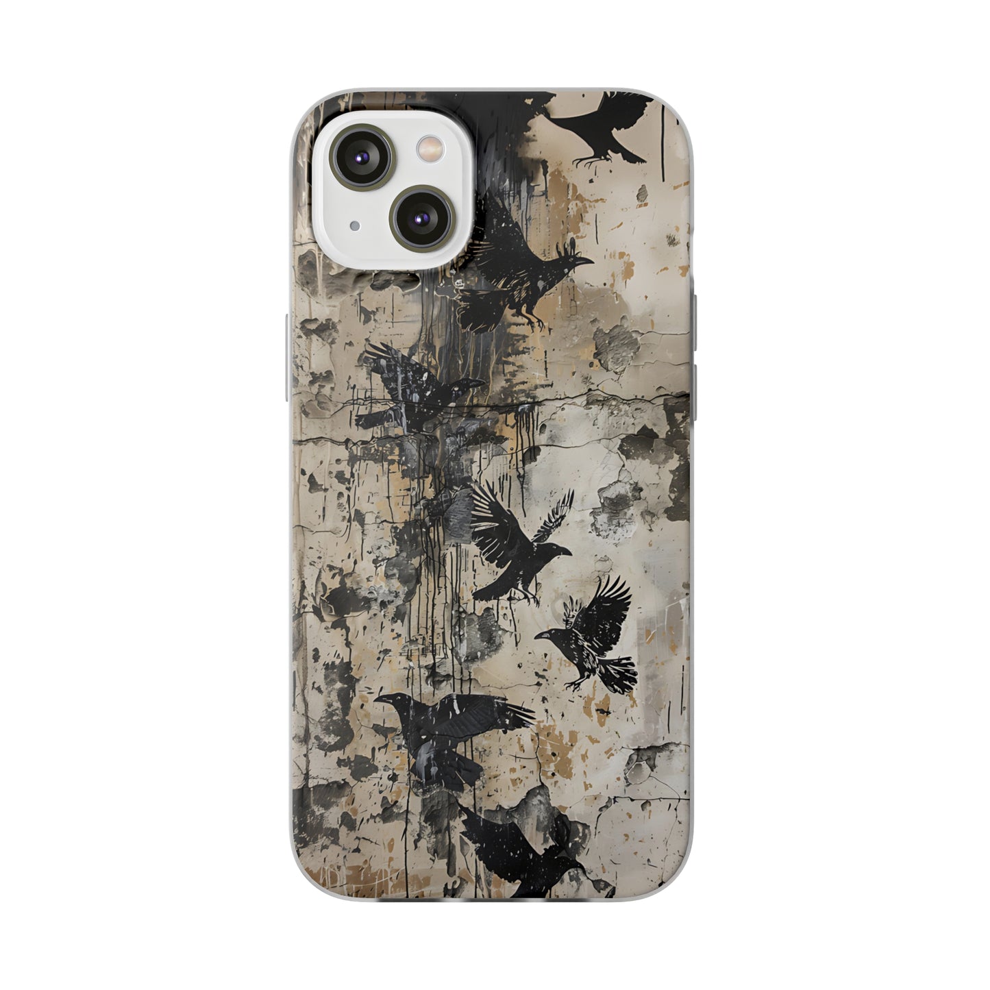 Vhils inspired birds Phone Case