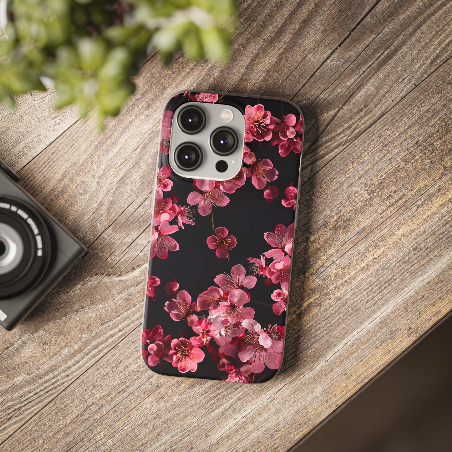 Pink Flowers Phone Case | iPhone / Samsung