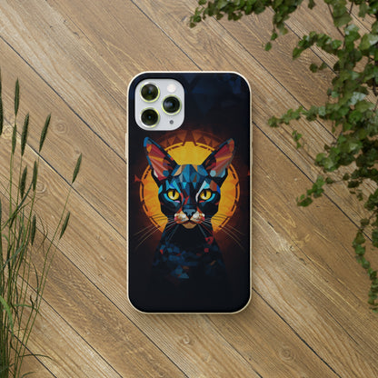 Cat Biodegradable Phone Case | iPhone / Samsung