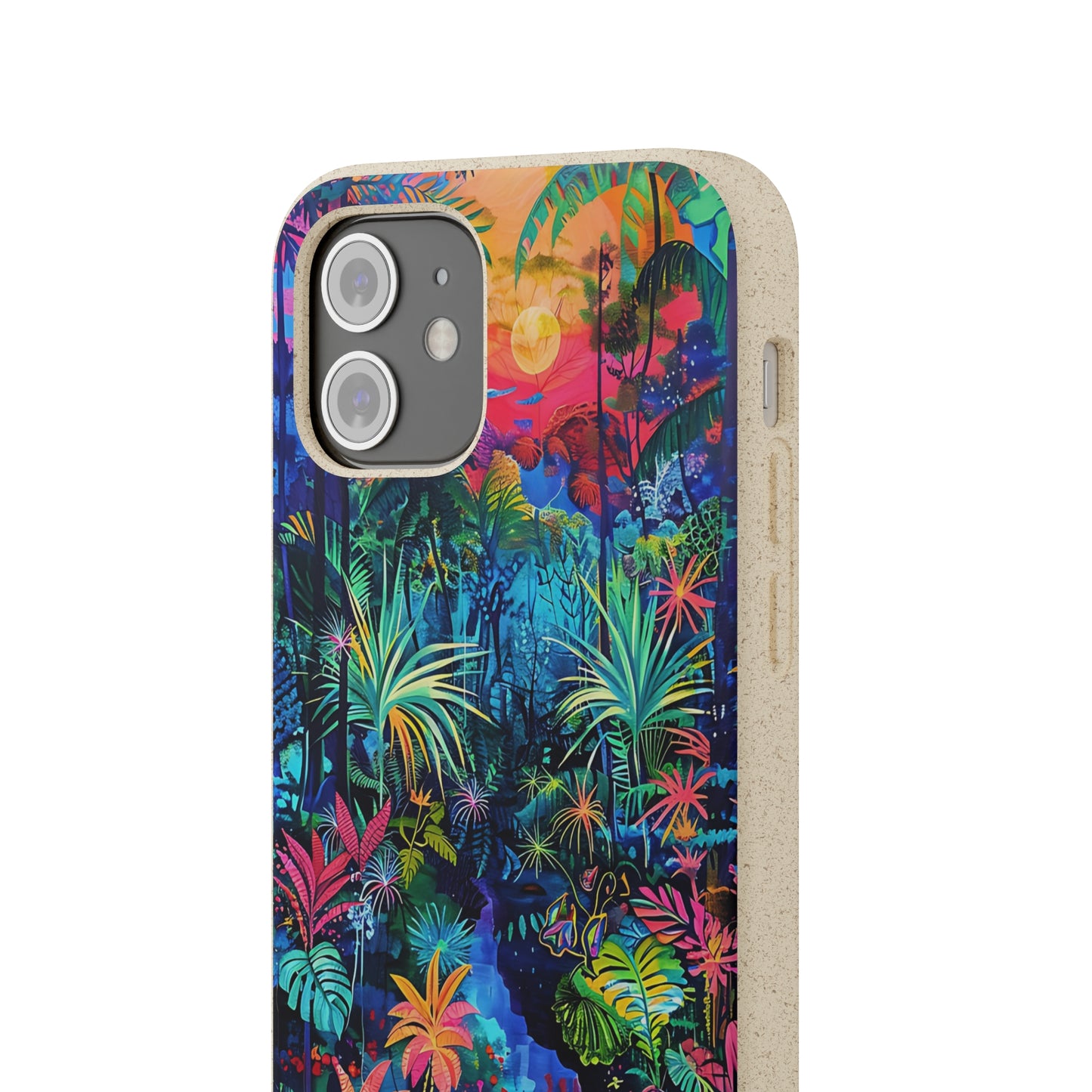 Colourful Rain Forest Biodegradable Phone Case | iPhone / Samsung