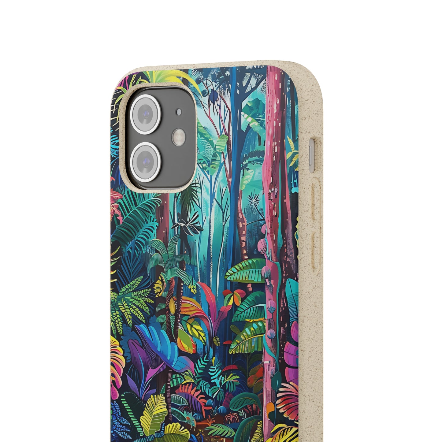 Colourful Rain Forest Biodegradable Phone Case | iPhone / Samsung