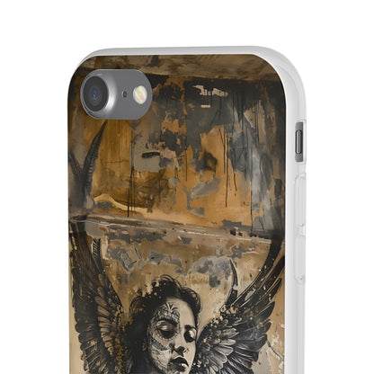 Vhils inspired Gothic Woman Phone Case