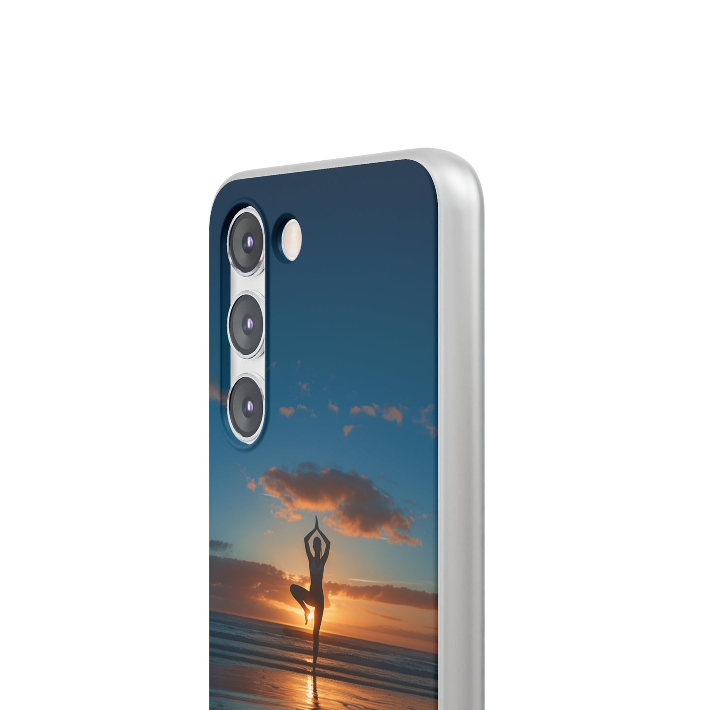 Yoga on the beach Phone Case | iPhone / Samsung