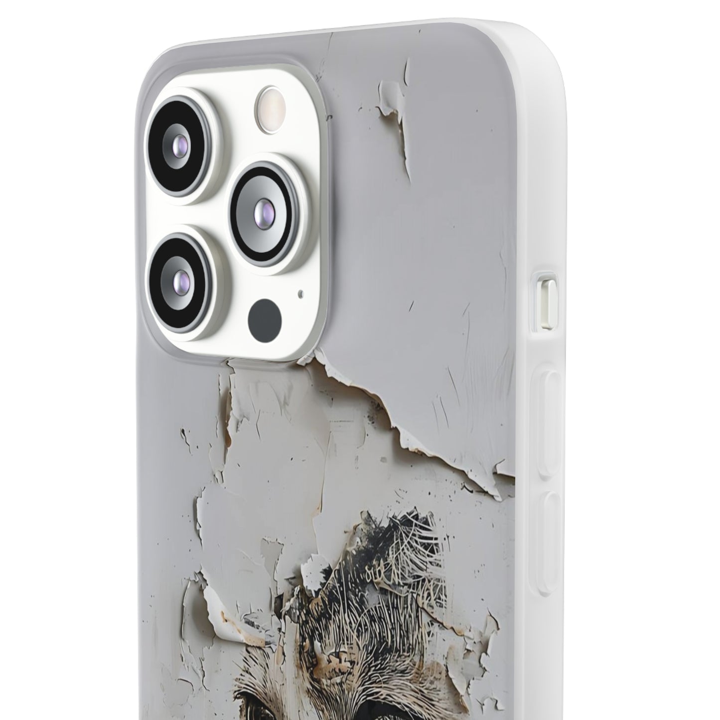 Vhils inspired Cat Phone Case | iPhone / Samsung