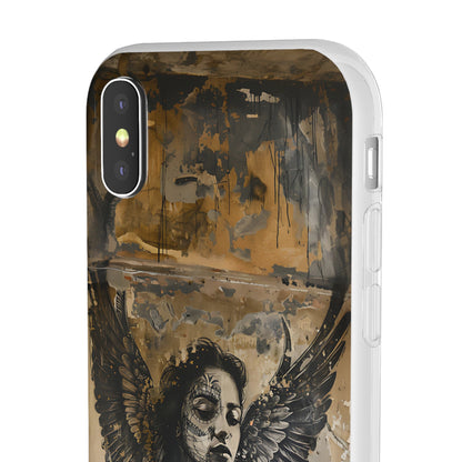 Vhils inspired Gothic Woman Phone Case