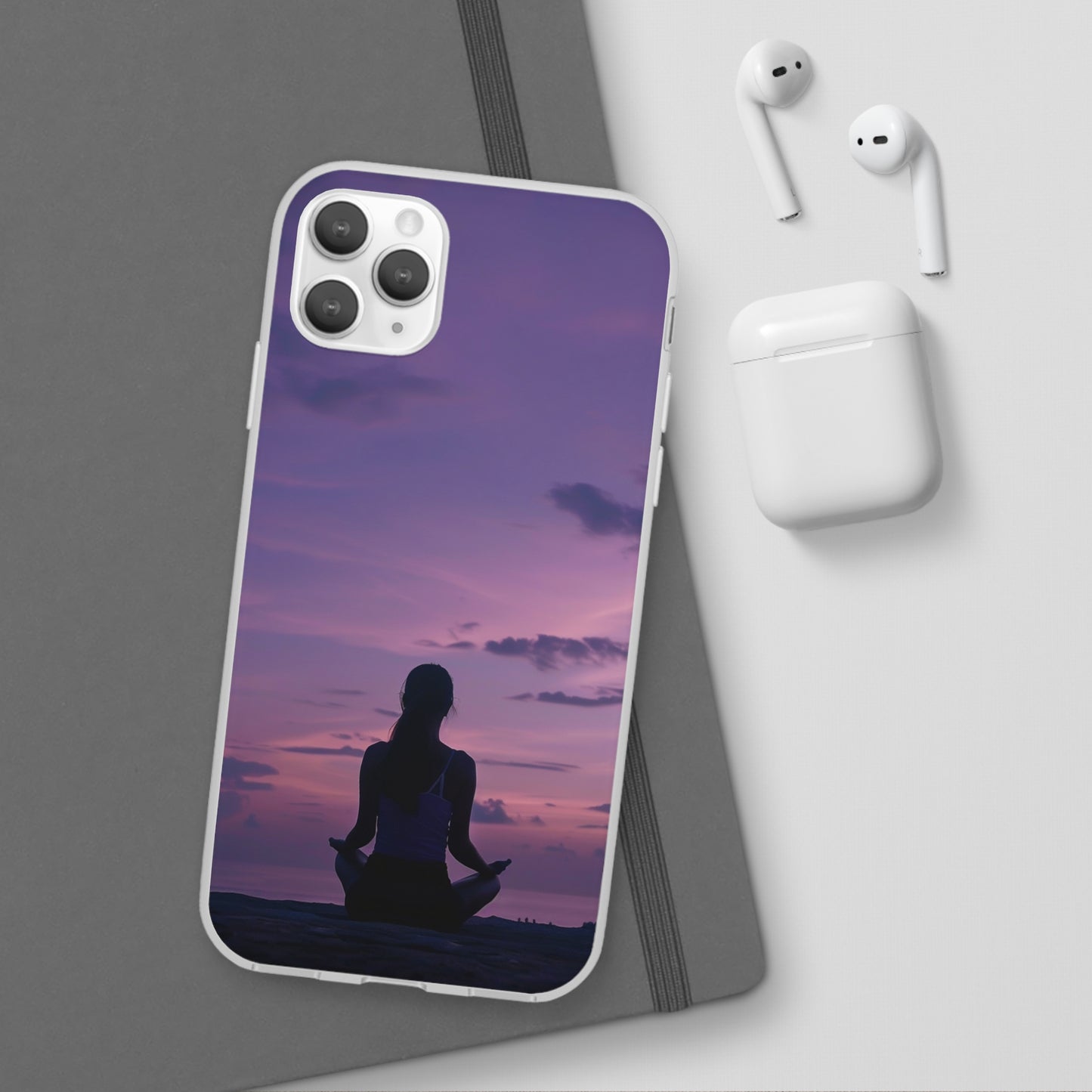 Yoga on the beach Phone Case | iPhone / Samsung