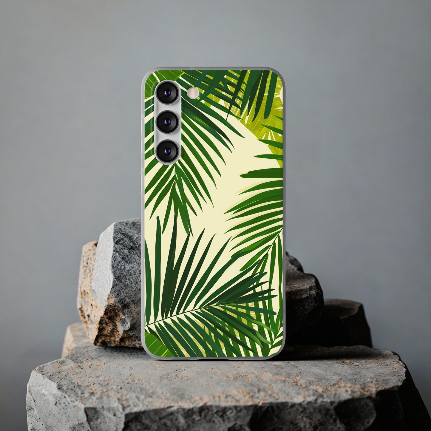 Green Leaves Pattern Phone Case | iPhone / Samsung