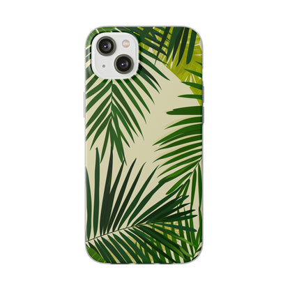 Green Leaves Pattern Phone Case | iPhone / Samsung