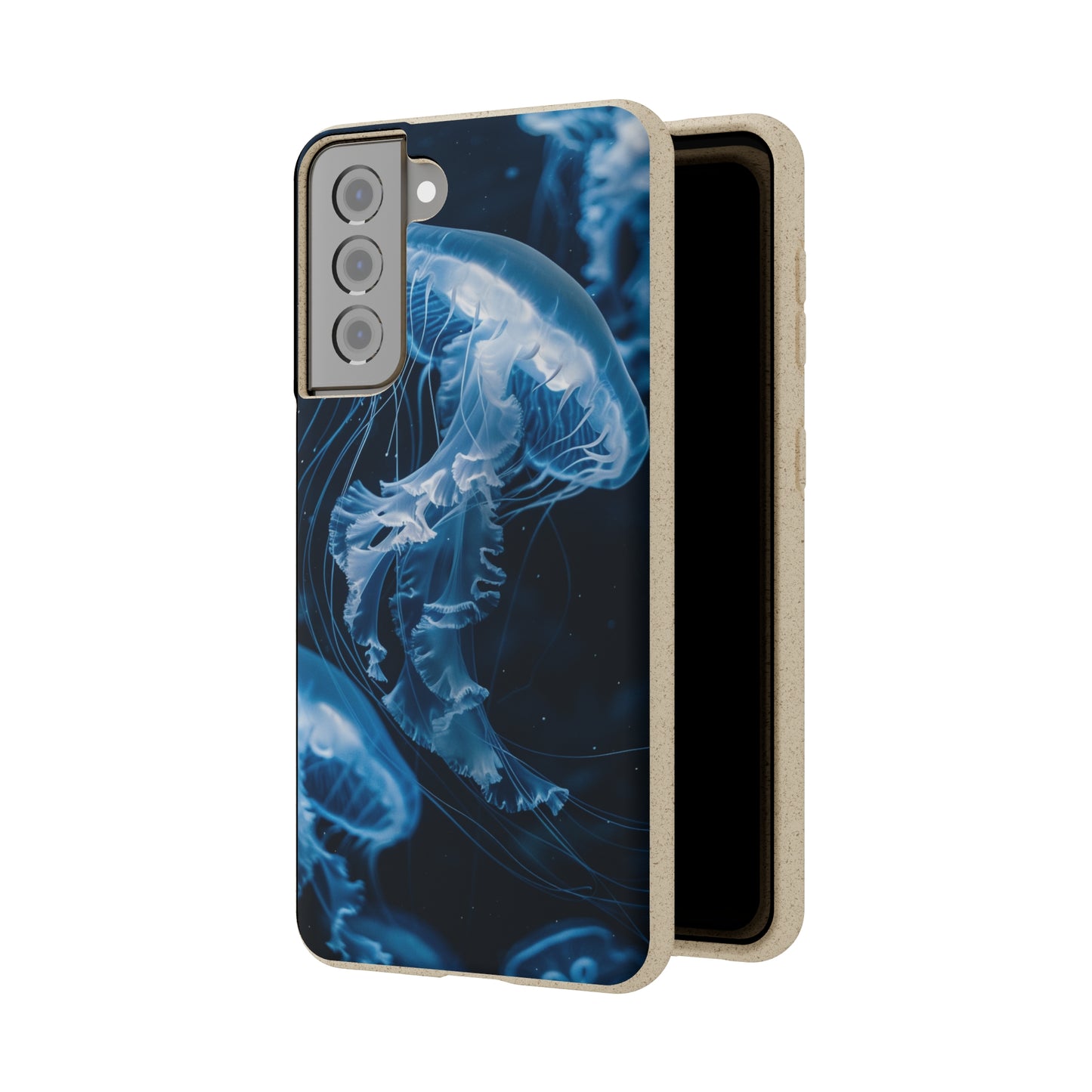 Deep Ocean Jellyfish Biodegradable Phone Case | iPhone / Samsung