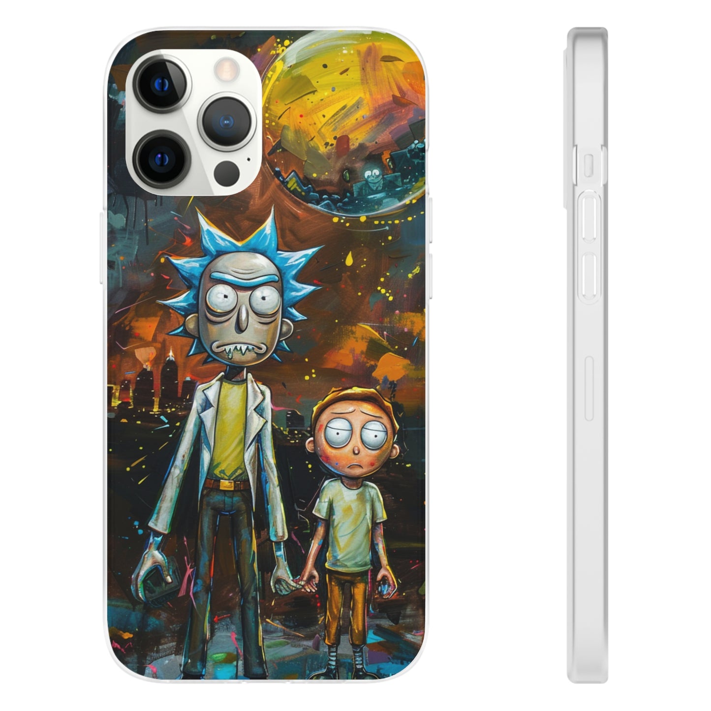 Rick and Morty realism Phone Case