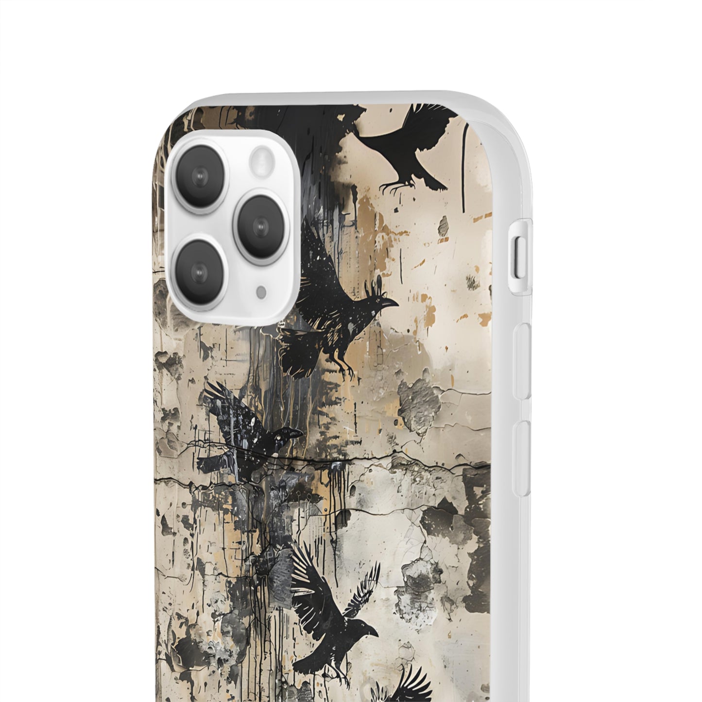 Vhils inspired birds Phone Case