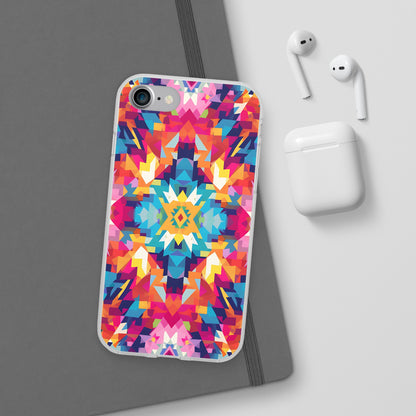 Maya Hayuk  inspired bold, colourful  pattern Phone Case