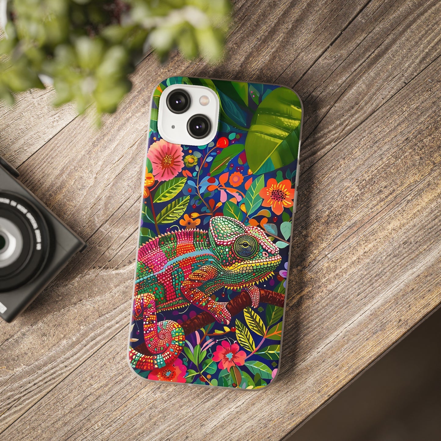 chamelion bold, bright Phone Case