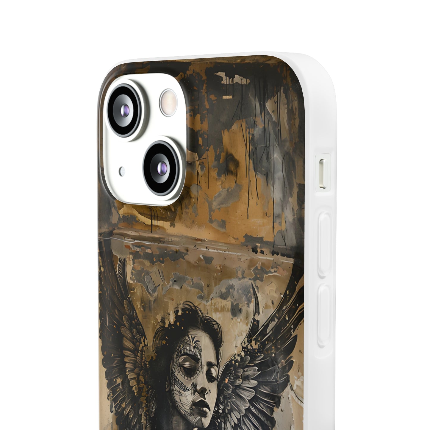 Vhils inspired Gothic Woman Phone Case