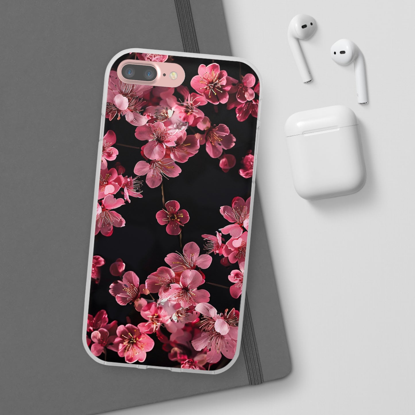 Pink Flowers Phone Case | iPhone / Samsung