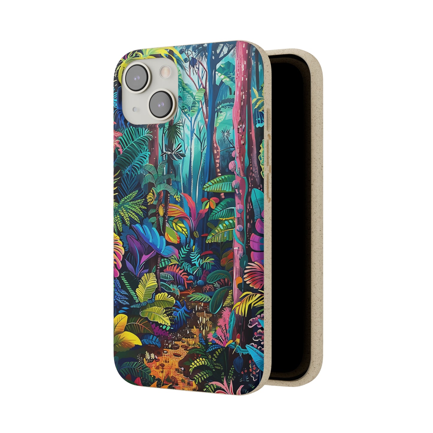 Colourful Rain Forest Biodegradable Phone Case | iPhone / Samsung