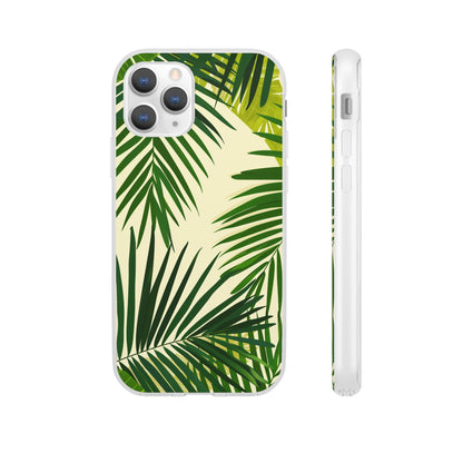 Green Leaves Pattern Phone Case | iPhone / Samsung