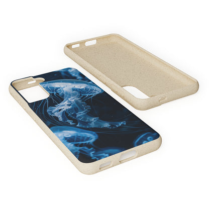 Deep Ocean Jellyfish Biodegradable Phone Case | iPhone / Samsung