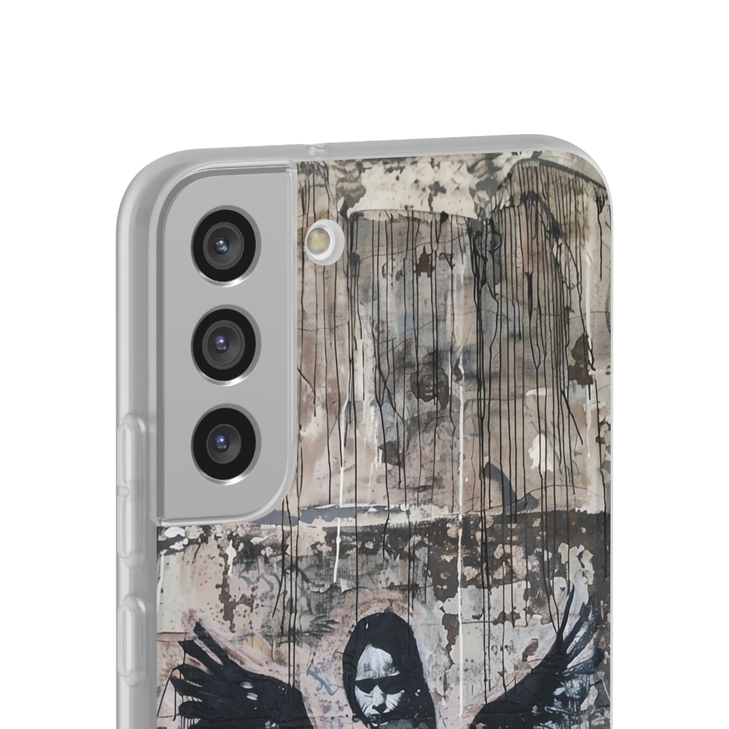 Vhils inspired Gothic Dark Angel Phone Case