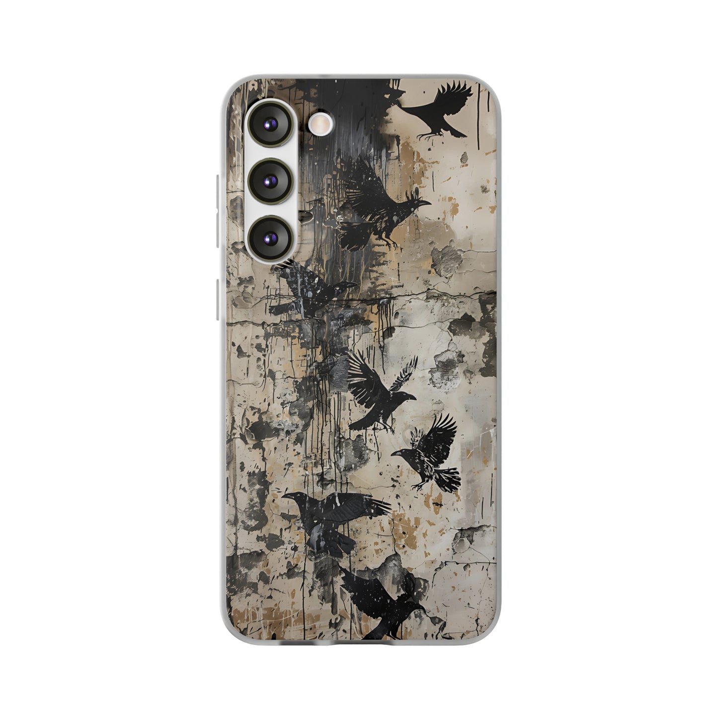 Vhils inspired birds Phone Case