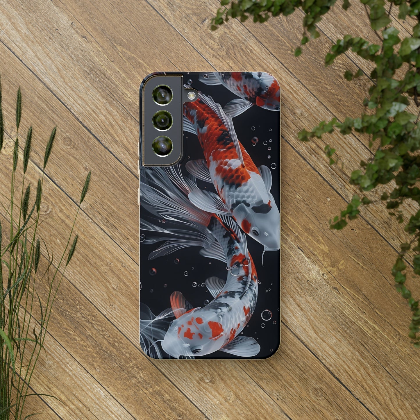 Realistic Koi Fish Biodegradable Phone Case | iPhone / Samsung