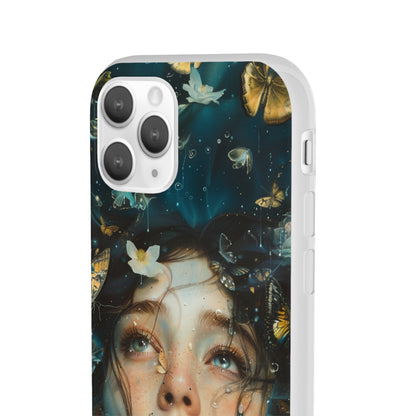 Girl under water contemporary style | iPhone/Samsung | Slimline Phone Case