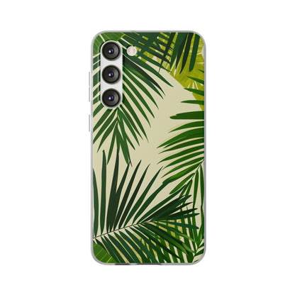 Green Leaves Pattern Phone Case | iPhone / Samsung