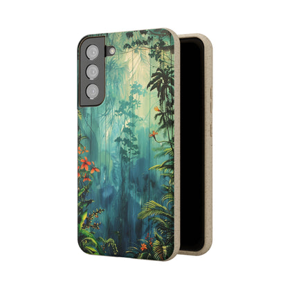 Rain Forest Clearing Scene Biodegradable Phone Case | iPhone / Samsung