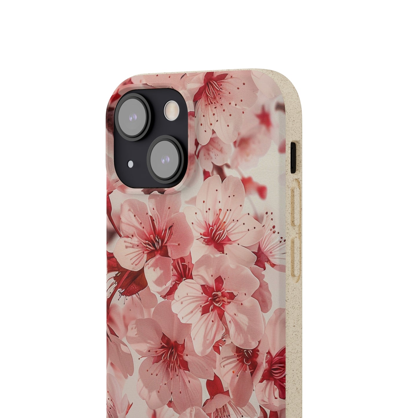 Pink Flowers Biodegradable Phone Case | iPhone / Samsung