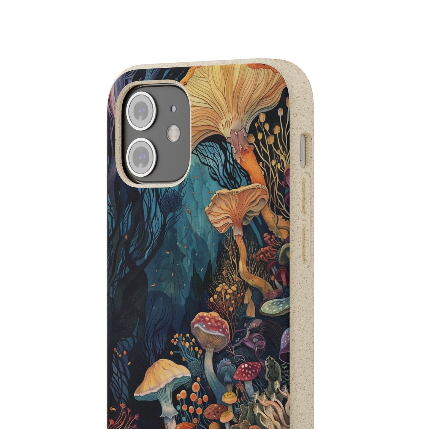 Mushroom Forest Biodegradable Phone Case | iPhone / Samsung