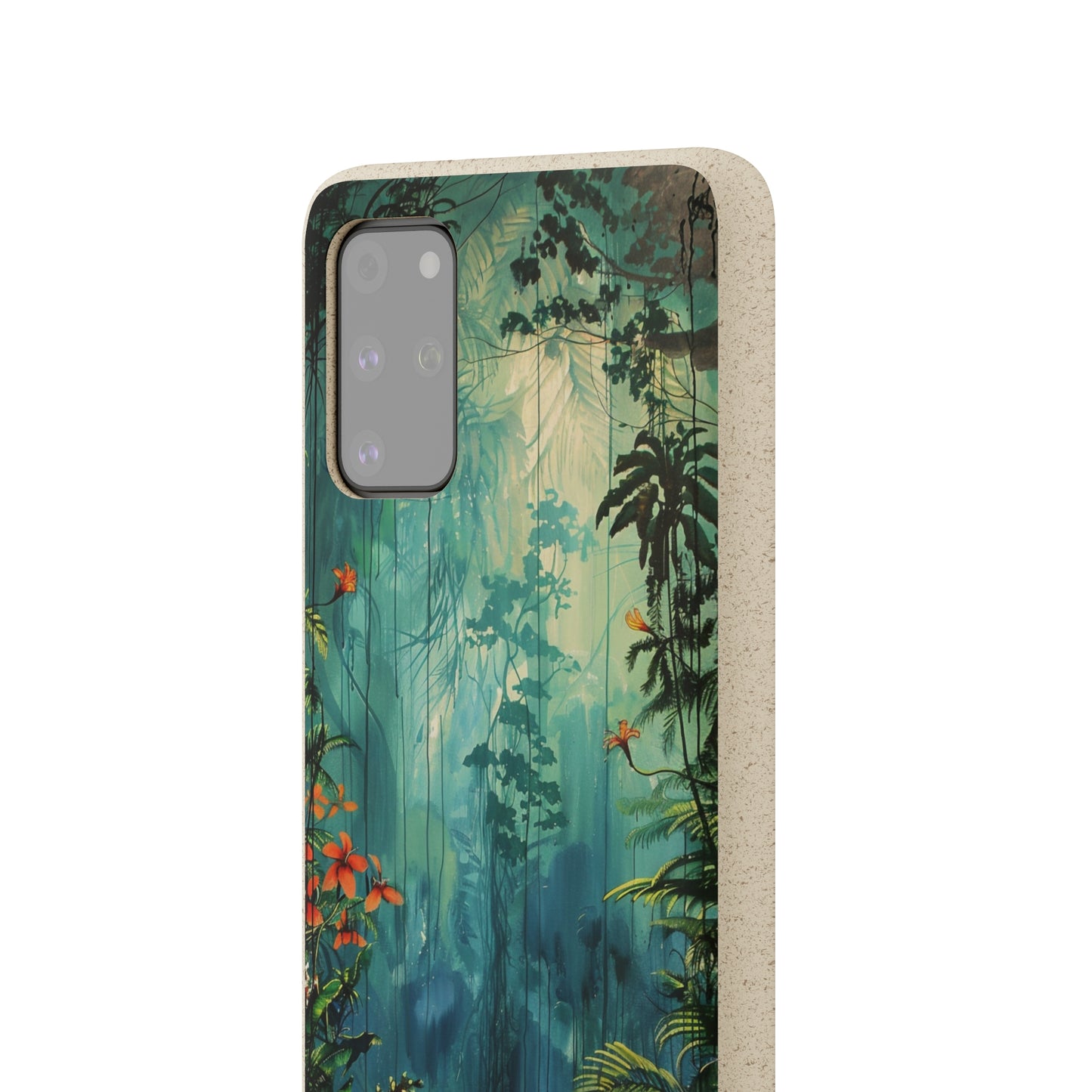 Rain Forest Clearing Scene Biodegradable Phone Case | iPhone / Samsung