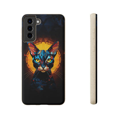 Cat Biodegradable Phone Case | iPhone / Samsung