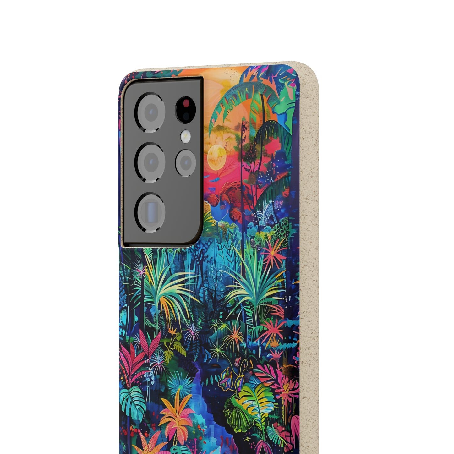 Colourful Rain Forest Biodegradable Phone Case | iPhone / Samsung