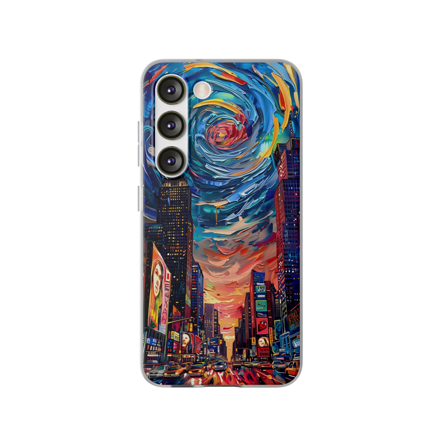 Van Gogh inspired City scene | iPhone/Samsung | Slimline Phone Case