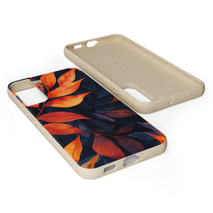 Autumnal Leaves Biodegradable Phone Case | iPhone / Samsung