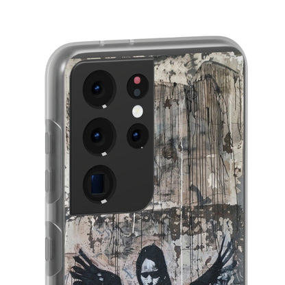 Vhils inspired Gothic Dark Angel Phone Case