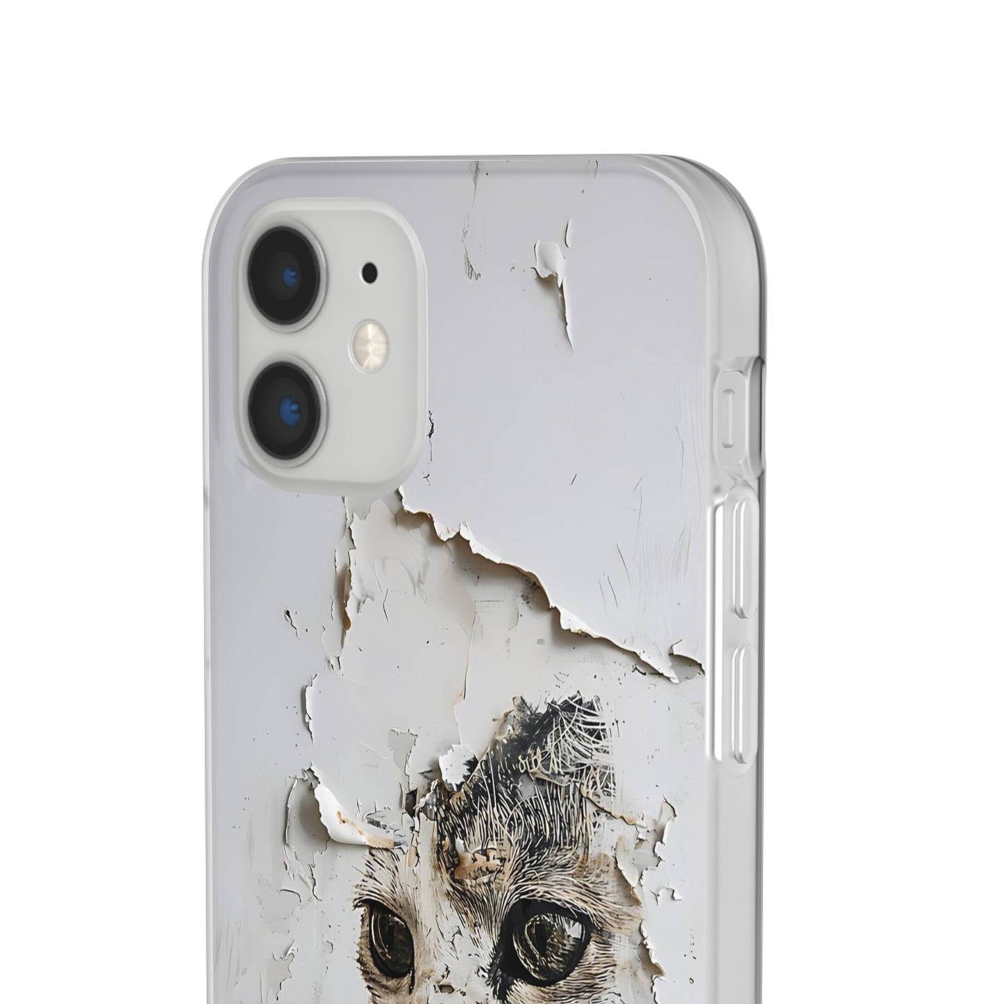 Vhils inspired Cat Phone Case | iPhone / Samsung