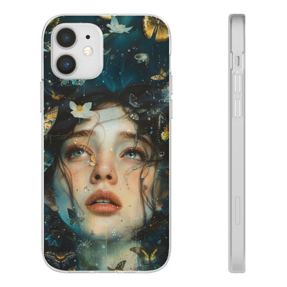 Girl under water contemporary style | iPhone/Samsung | Slimline Phone Case