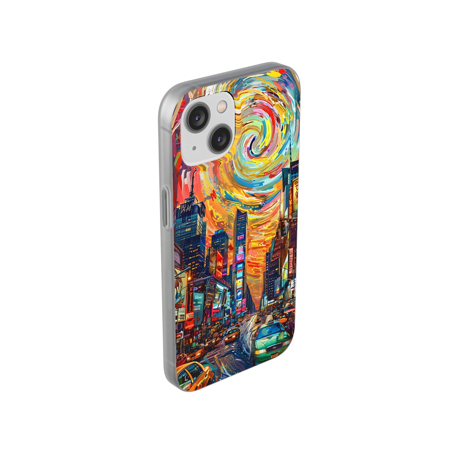 Van Gogh inspired City scene | iPhone/Samsung | Slimline Phone Case