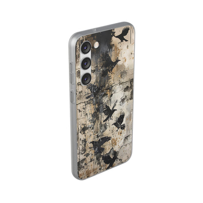 Vhils inspired birds Phone Case