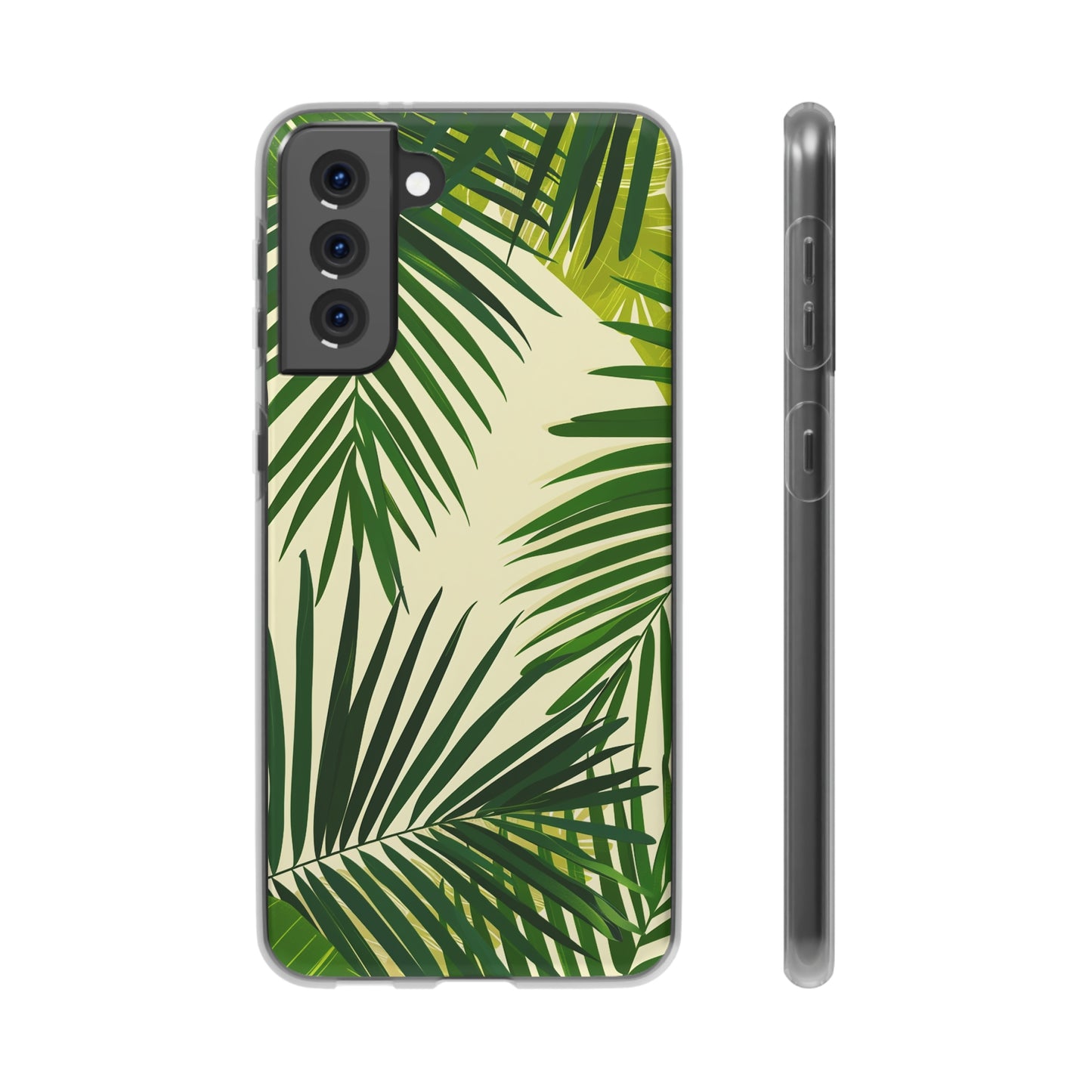 Green Leaves Pattern Phone Case | iPhone / Samsung